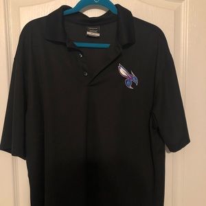 Charlotte Hornets Nike golf polo